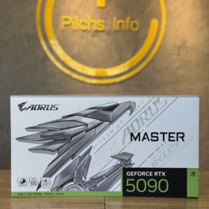 Placa de Vídeo Nvidia RTX 5090 32GB Aorus Master Ice